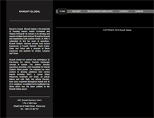 Tablet Screenshot of kharafiglobal.com